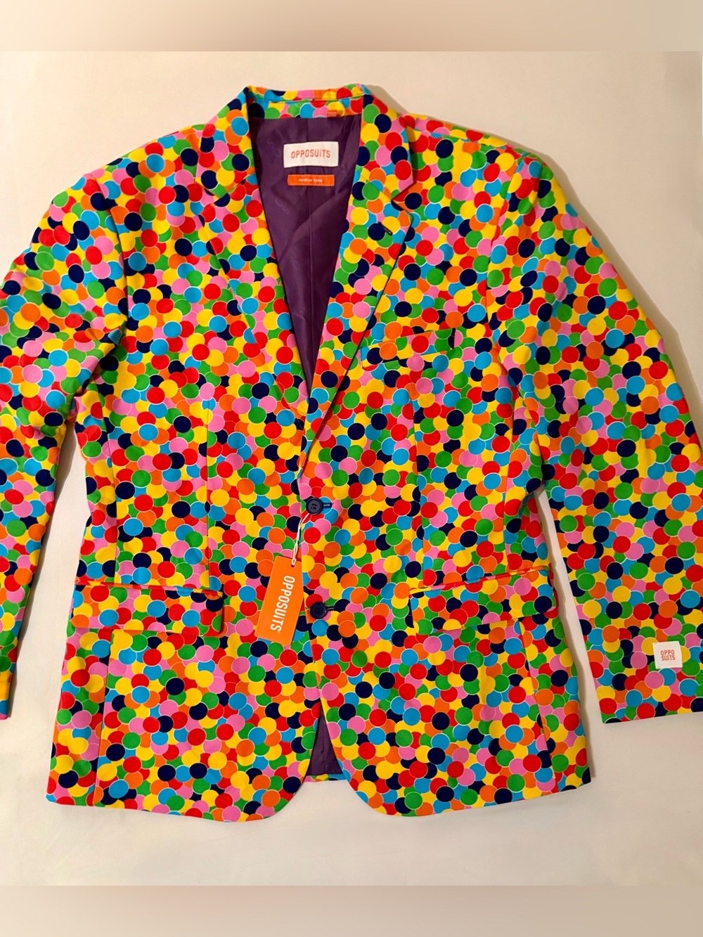 Opposuits Size 46 Multicolored Blazer New With Tags (includes Measurements) NWT